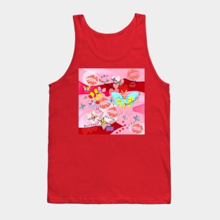 Butterflies and Kisses Tank Top